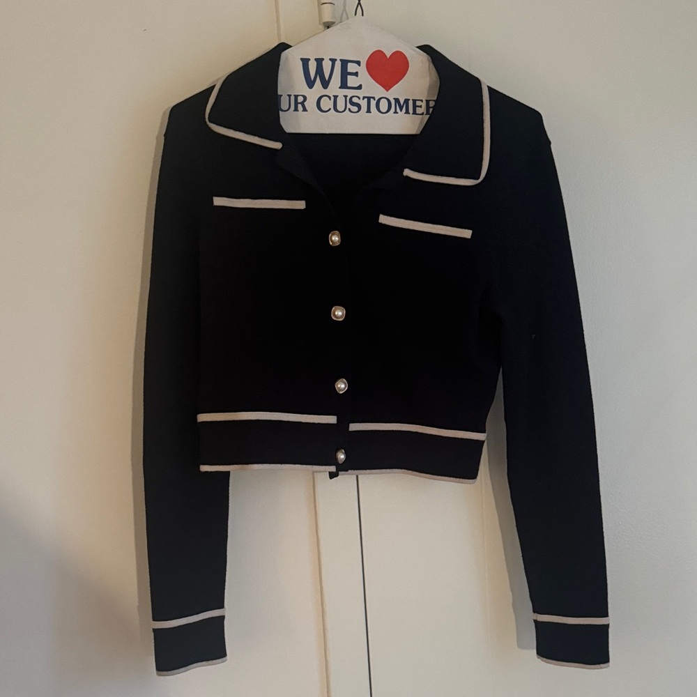 Majorelle Blazer Styled Cardigan